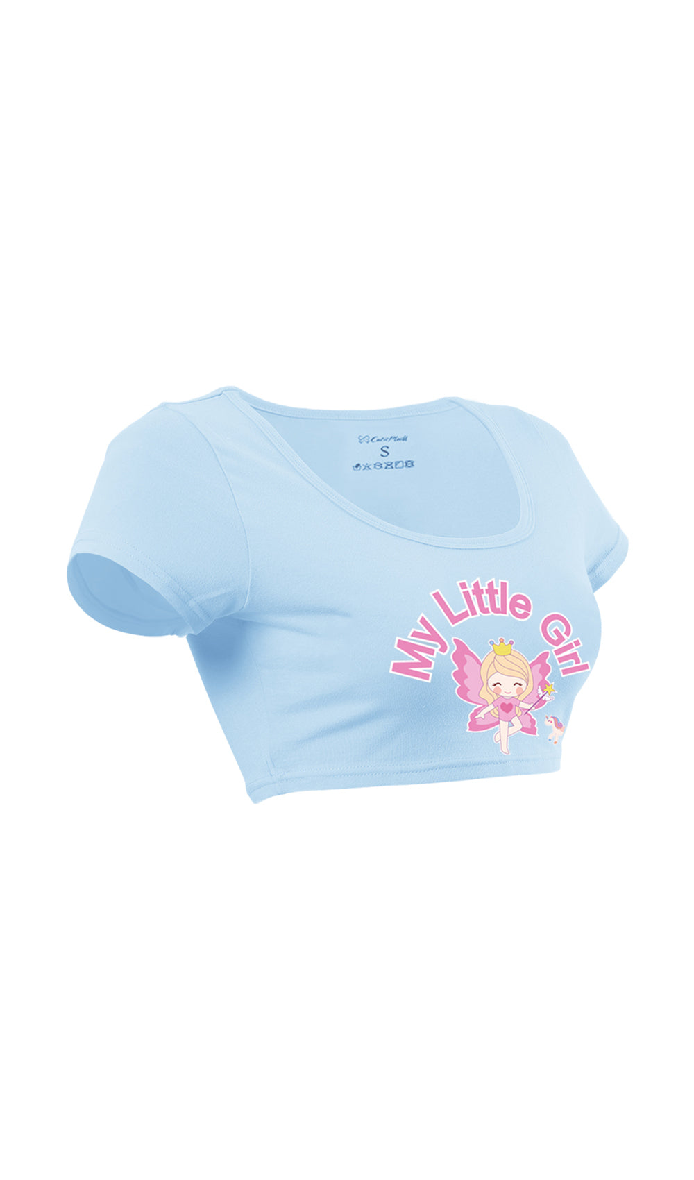 My Little Girl Crop Top