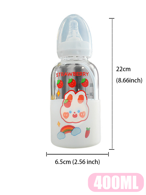 Adult Baby Bottle - Rainbow Rabbit