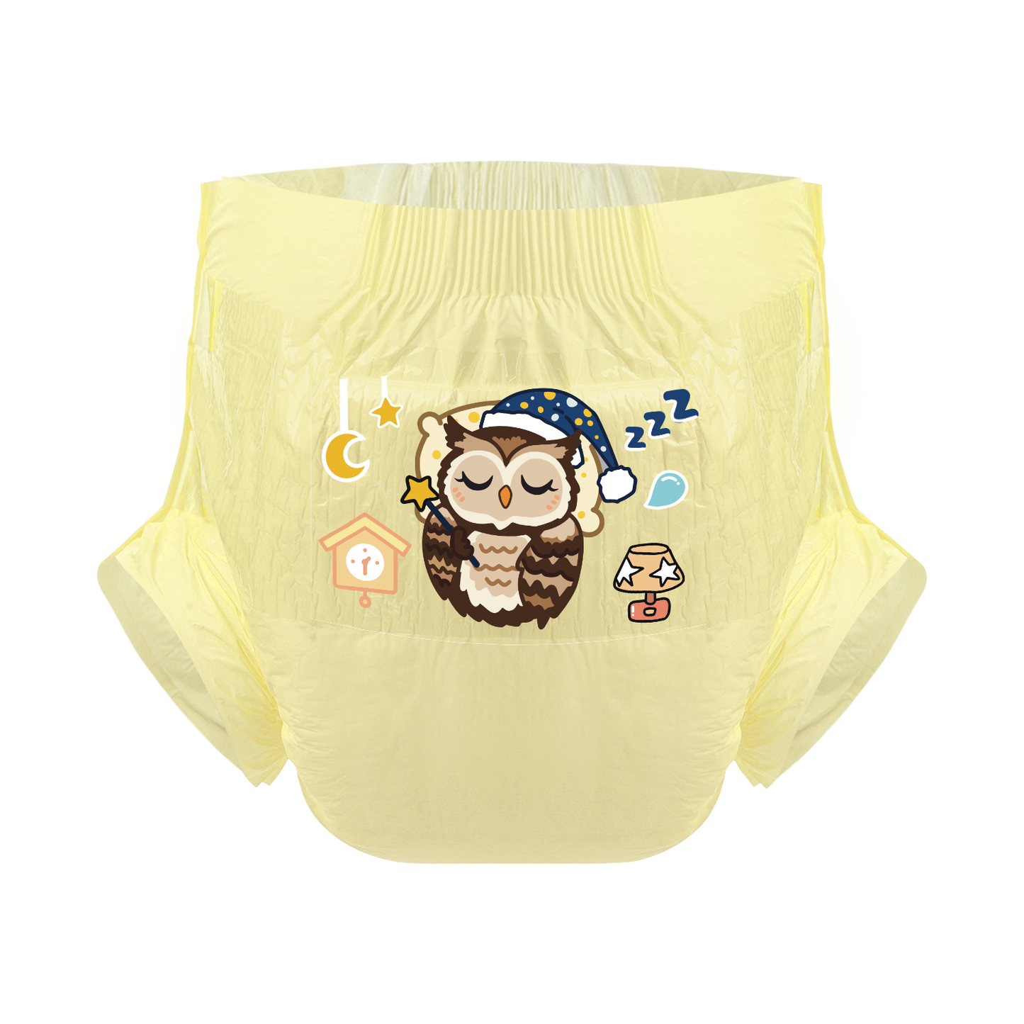 Sleeping Owl-Adult Diaper-3pcs