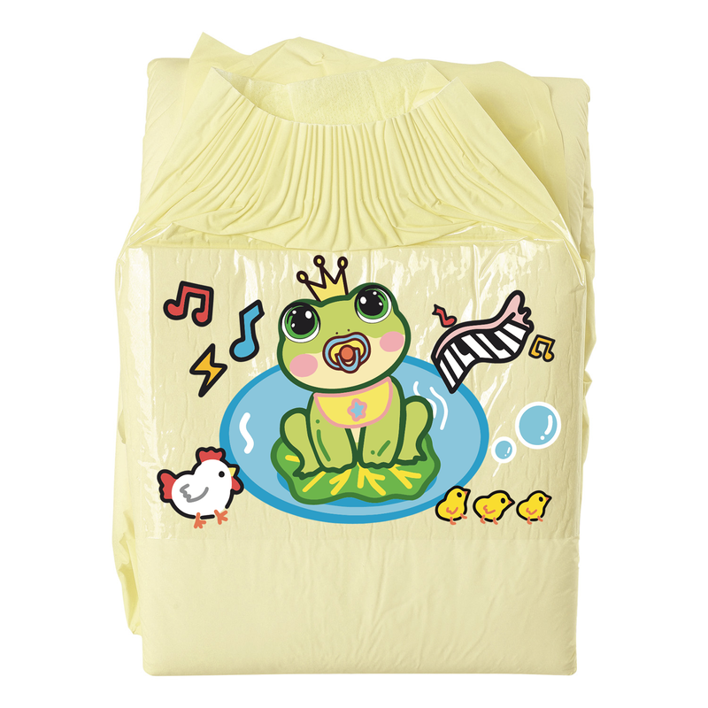 Musician Frog-Adult Diaper-3pcs