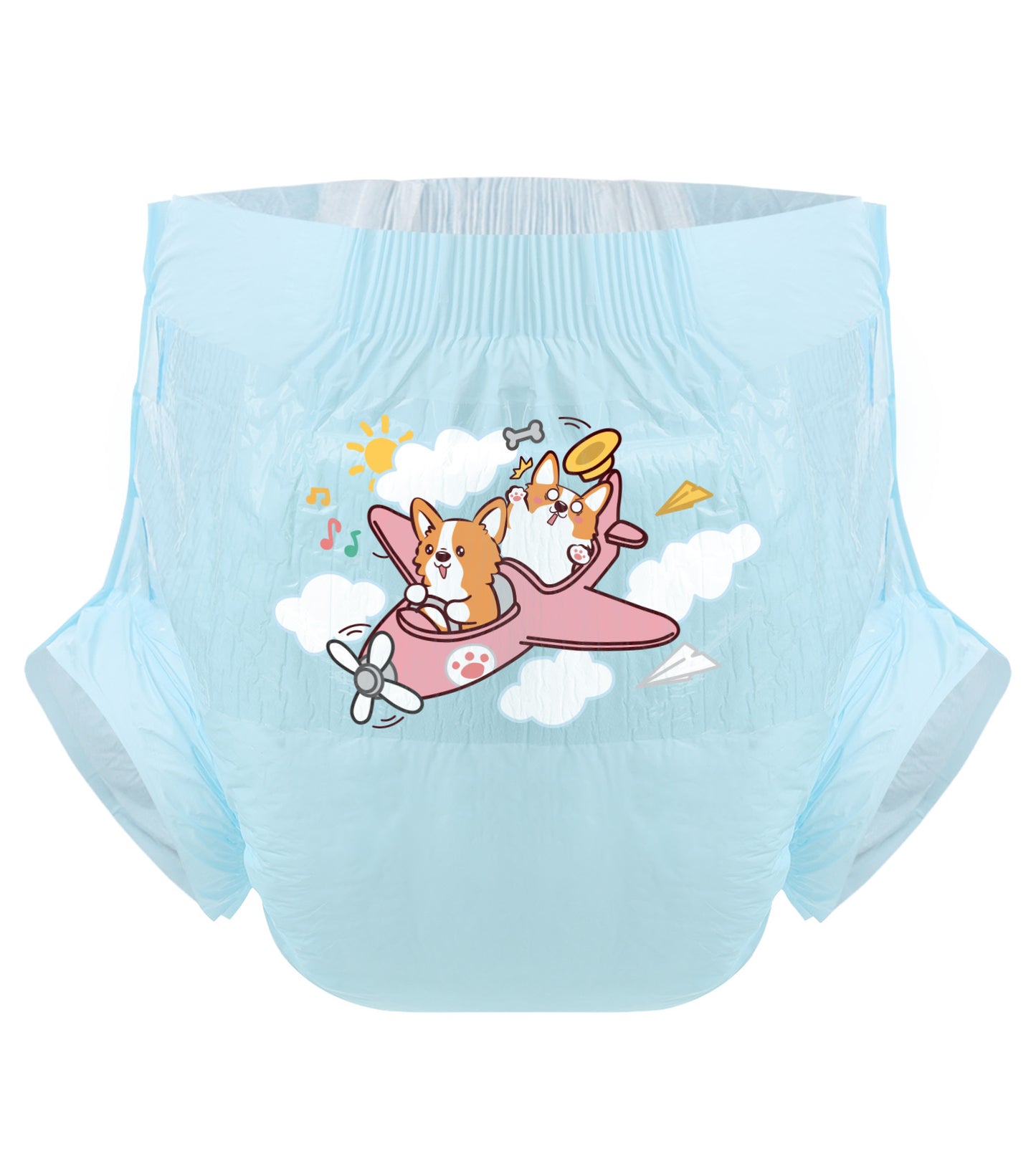 Corgi Driver-Adult Diaper-3 Pcs