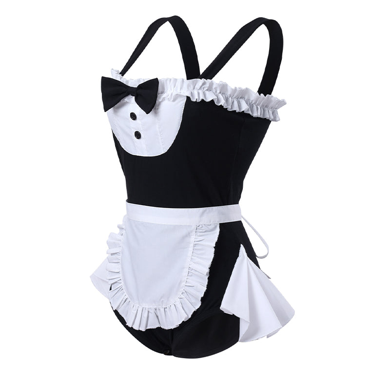 Maid Overall-Black