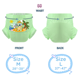 Turtle Diving-Adult Diaper-3pcs