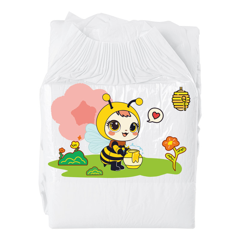 Honey Bee-Adult Diaper - 3pcs