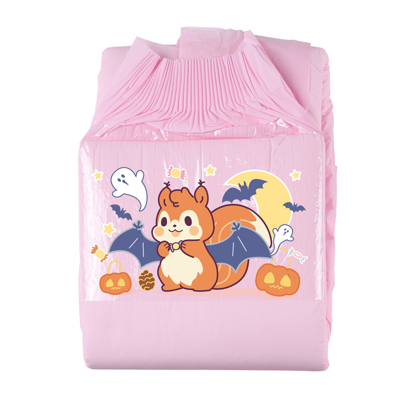 Halloween Squirrel-Adult Diaper-3pcs