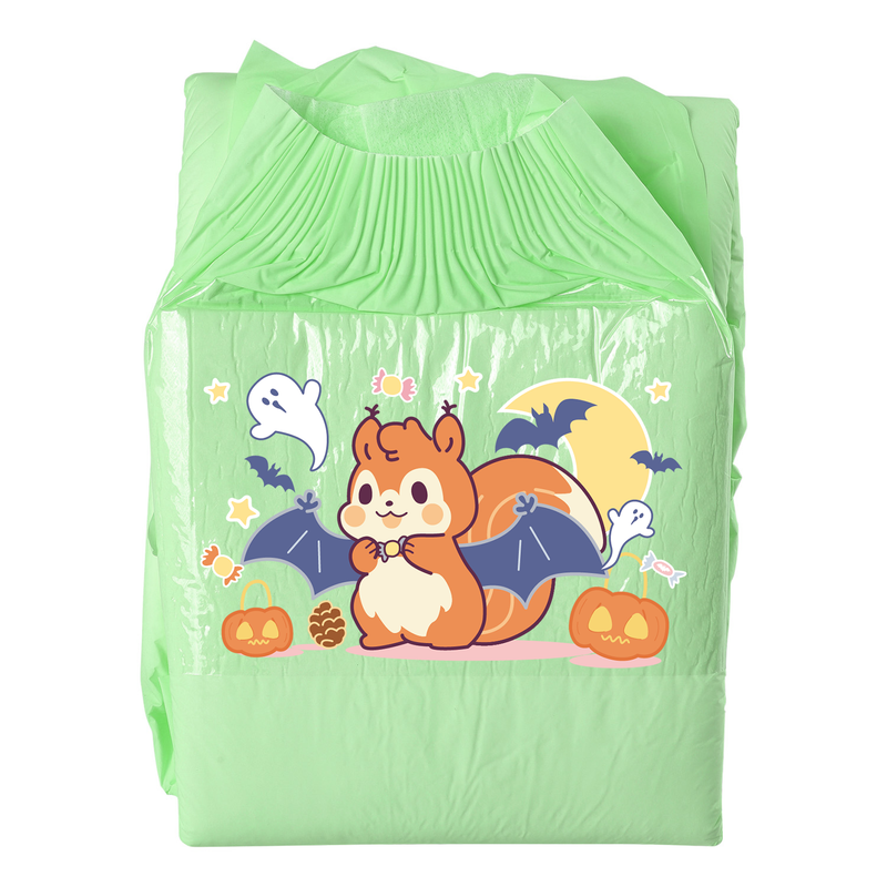 Halloween Squirrel-Adult Diaper-3pcs