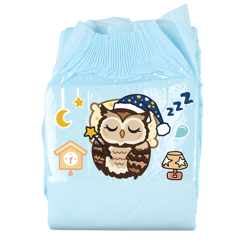 Sleeping Owl-Adult Diaper-3pcs