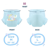 Cute Bear-Blue Diaper-3 Pcs