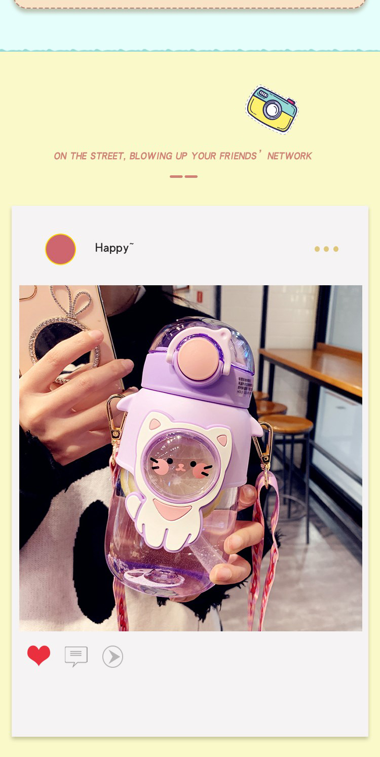 Adult Baby Bottle - Pink Rabbit