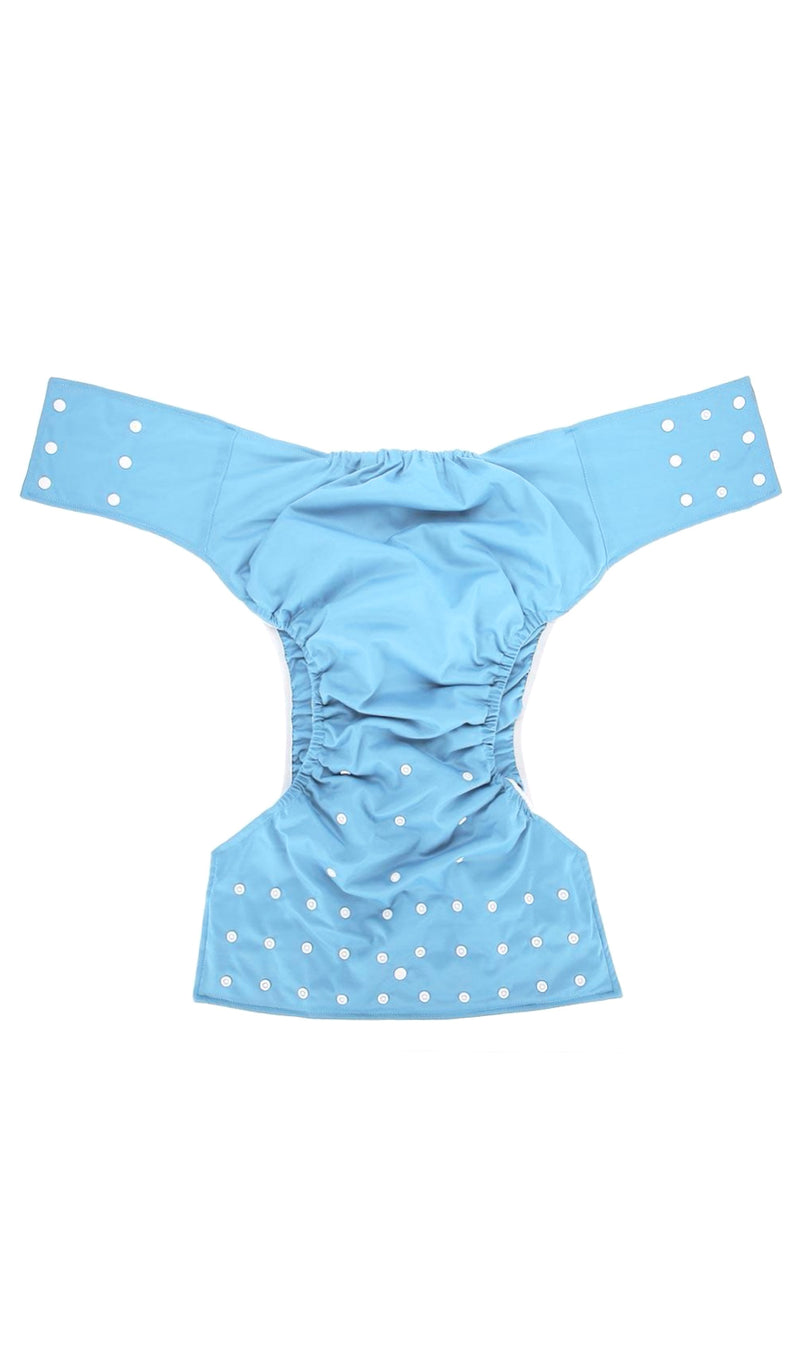 CutiePlusU Adult Cloth Diaper-Blue