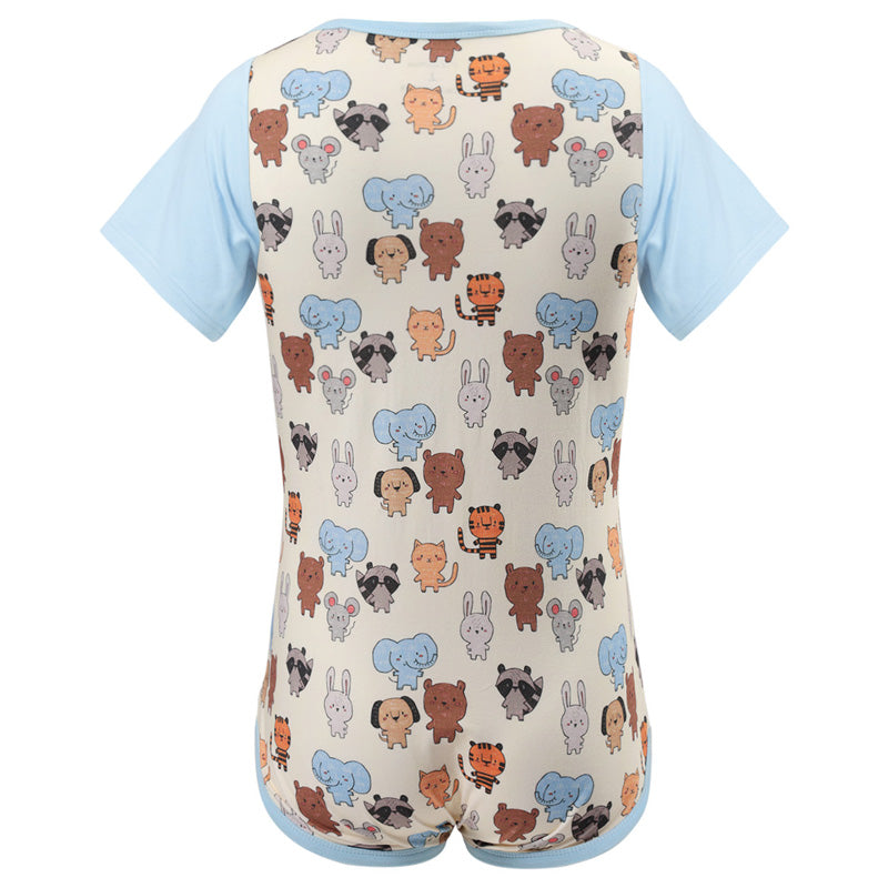 Happy Zoo Onesie With sleeves for Men