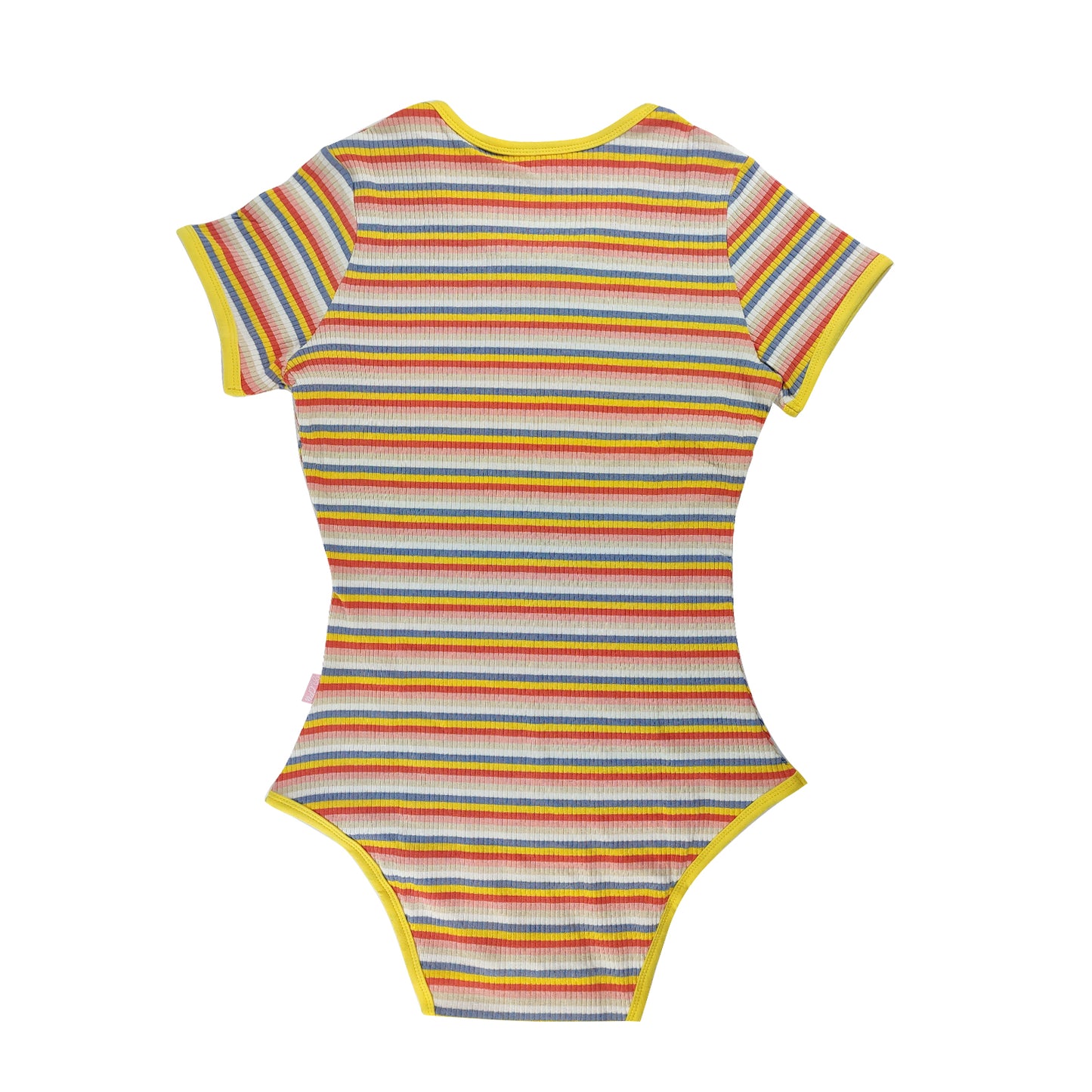 Rainbow Onesie-Yellow