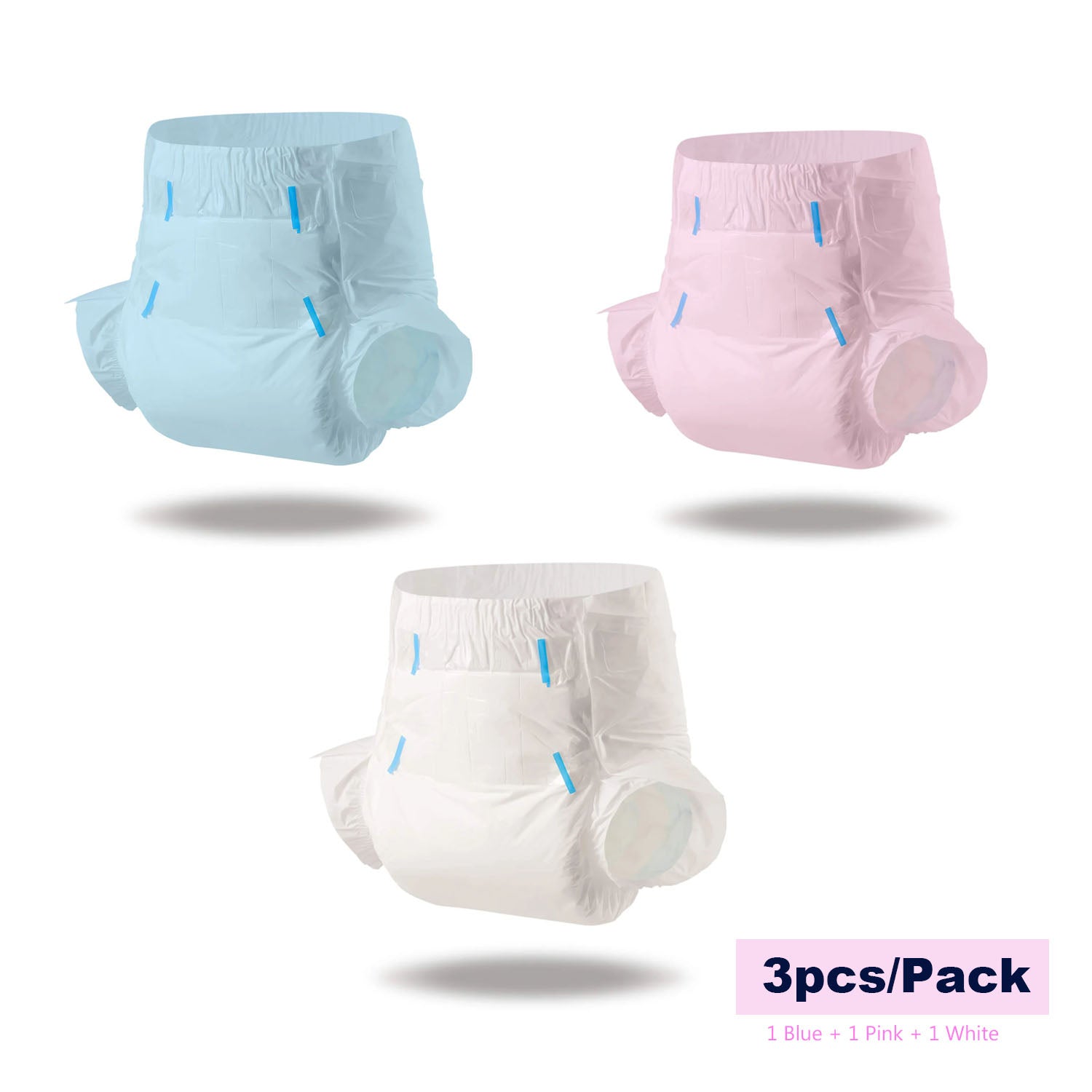 Diaper Set Sample -3 Pcs – CutiePlusU