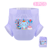 Birthday Elephant -Adult Diaper-3pcs