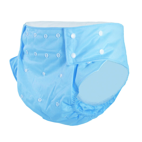 CutiePlusU Adult Cloth Diaper-Blue