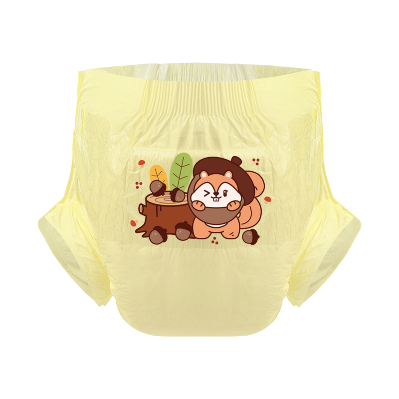 Winking Squirrel-Adult Diaper-3pcs