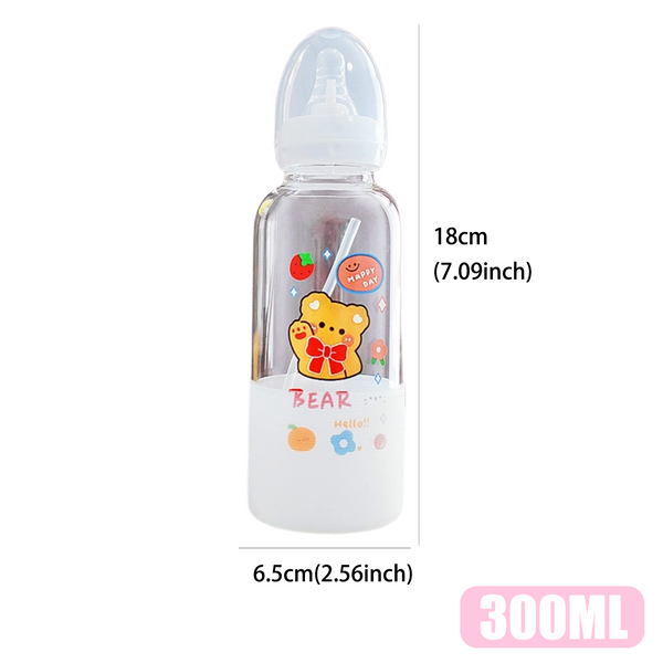 Adult Baby Bottle - Yellow Bear