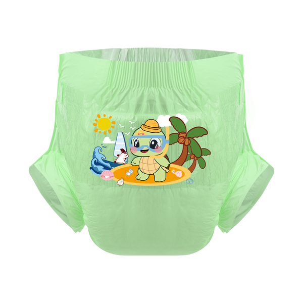 Turtle Diving-Adult Diaper-3pcs