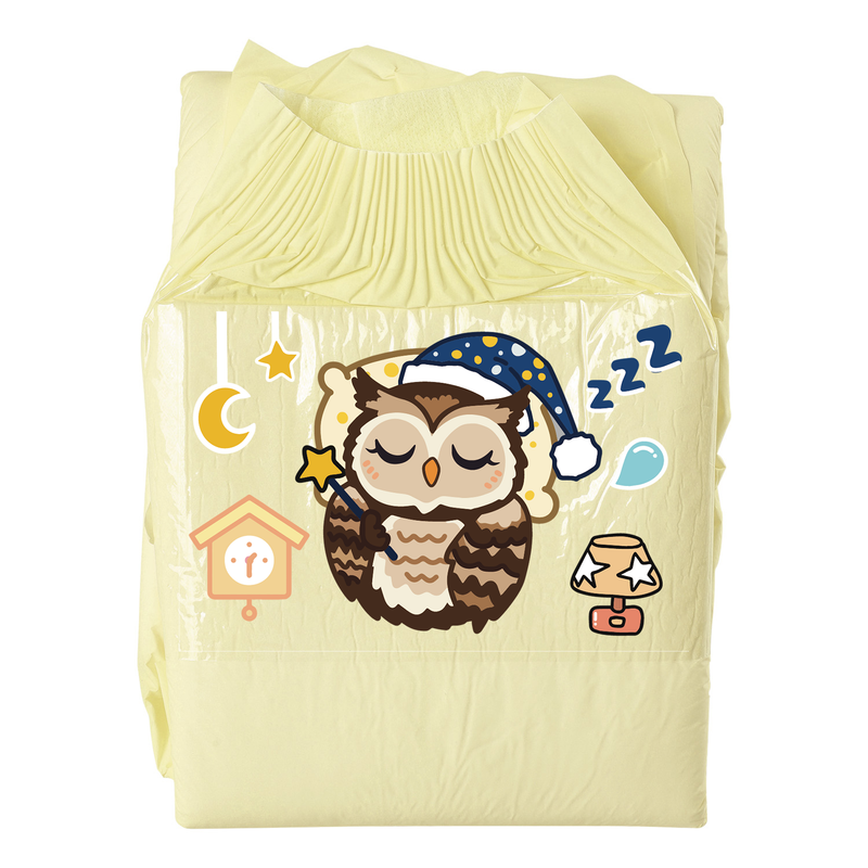 Sleeping Owl-Adult Diaper-3pcs