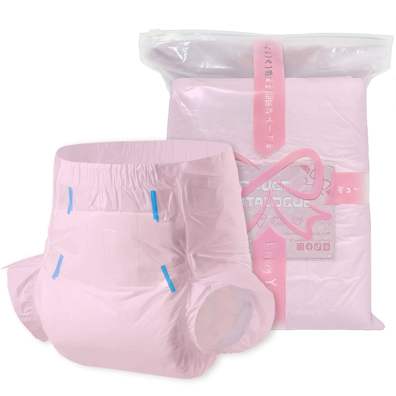 Disposable Adult Diaper - PINK 2 Pieces