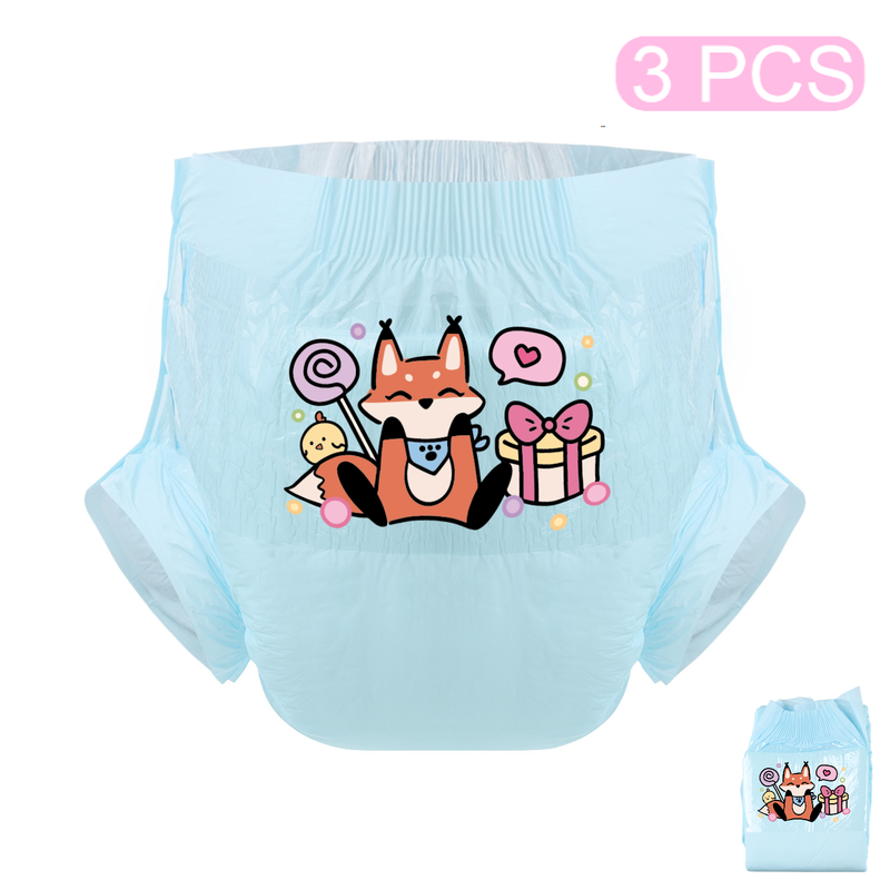 Baby Fox - 4 colors diaper - 3pcs