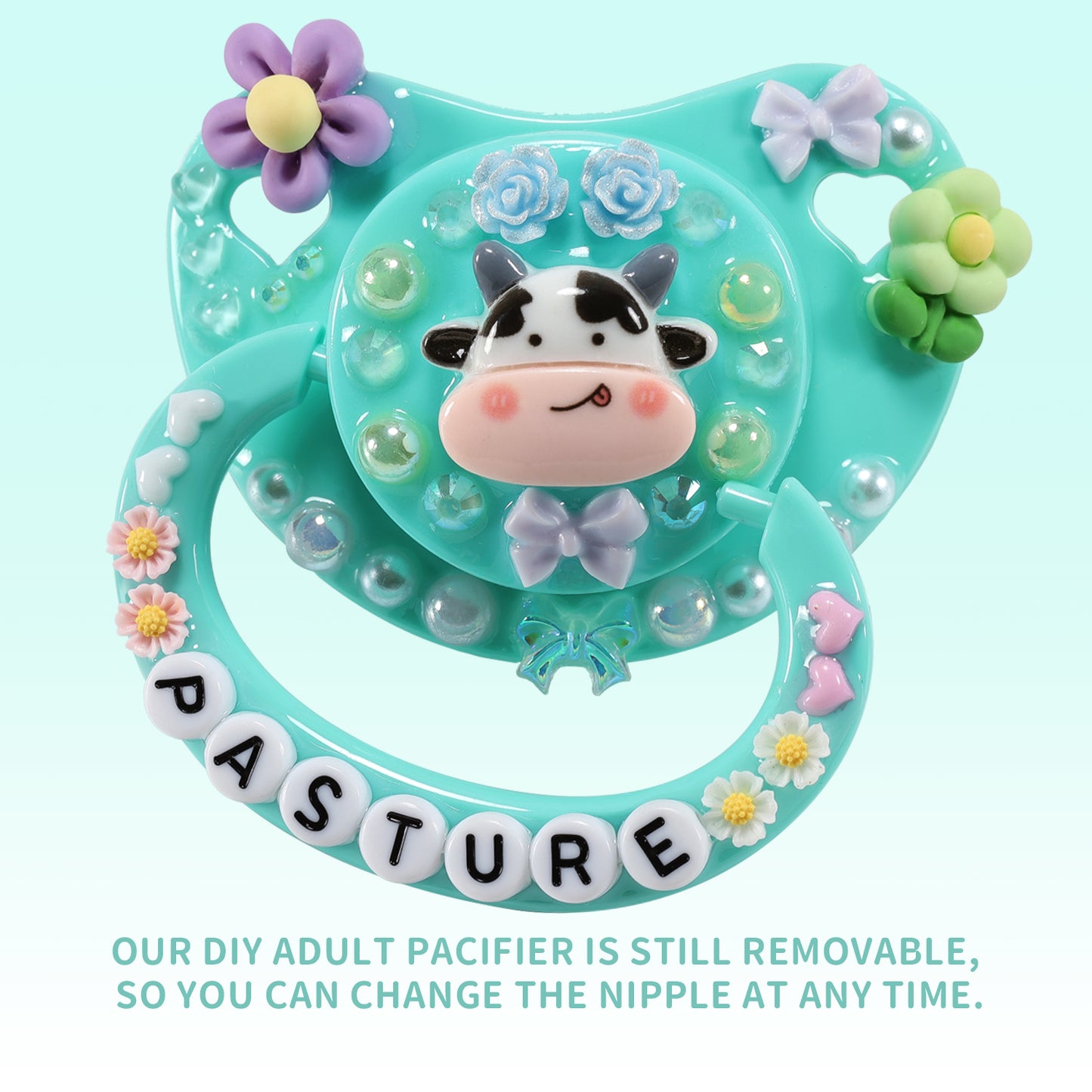 Cute cow Pacifier