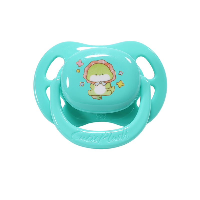 Pacifier with Stickers-Green