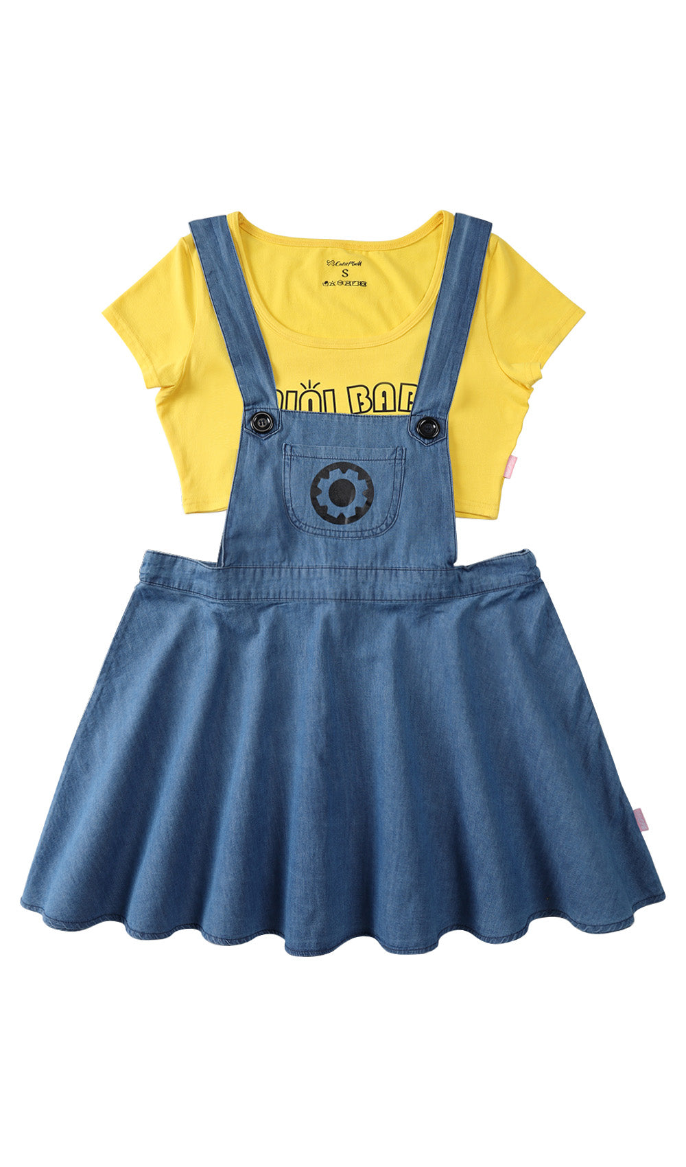 Mini Baby Overall Set - Blue