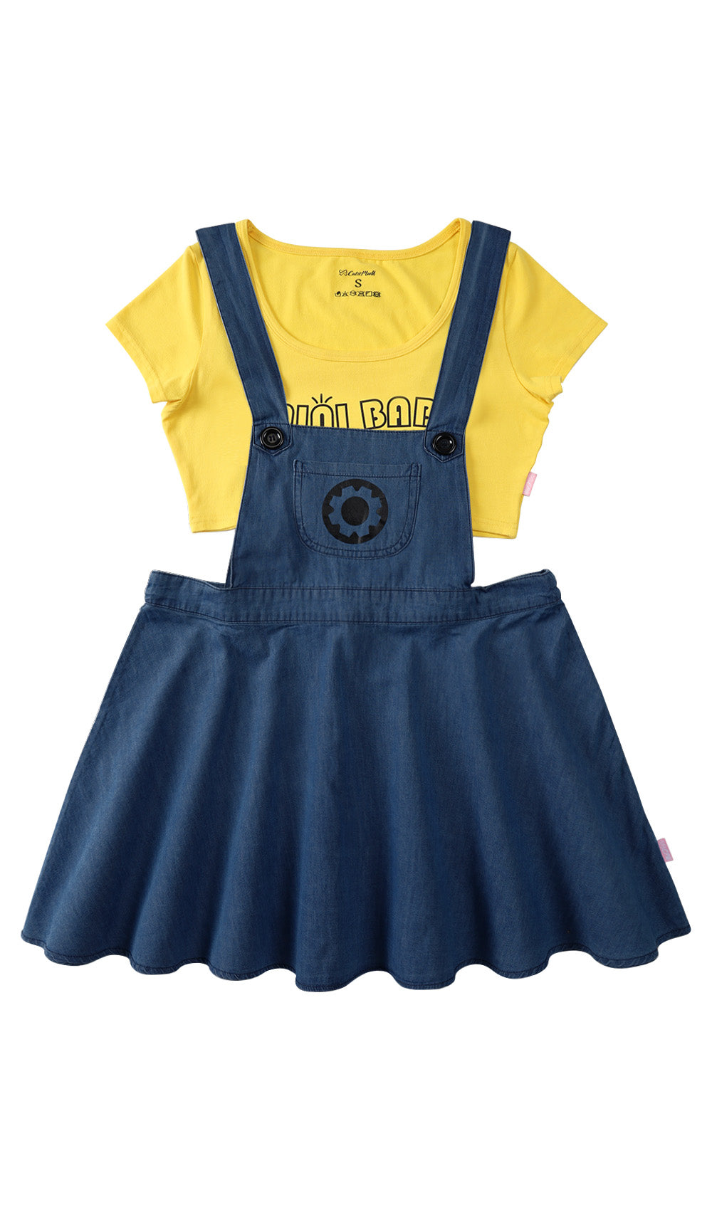 Mini Baby Overall Set - Mazarine