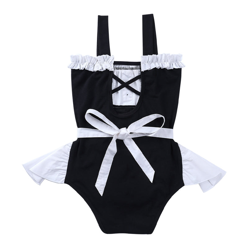 Maid Overall-Black