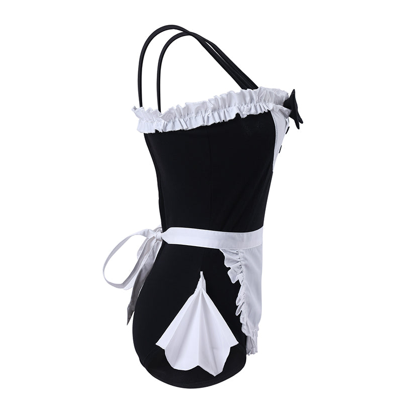 Maid Overall-Black