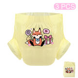 Baby Fox - 4 colors diaper - 3pcs