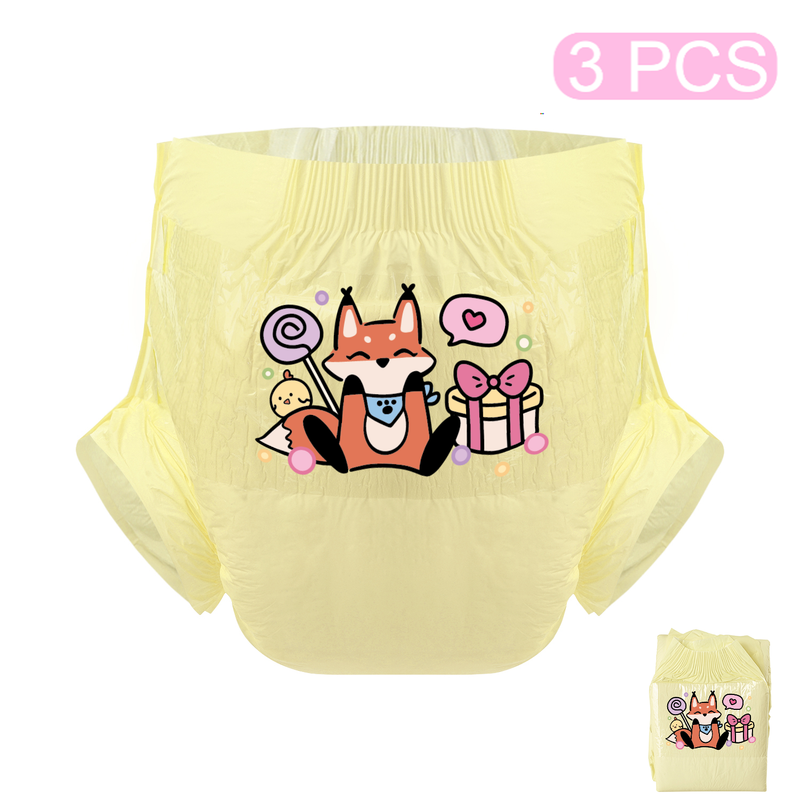 Baby Fox - 4 colors diaper - 3pcs