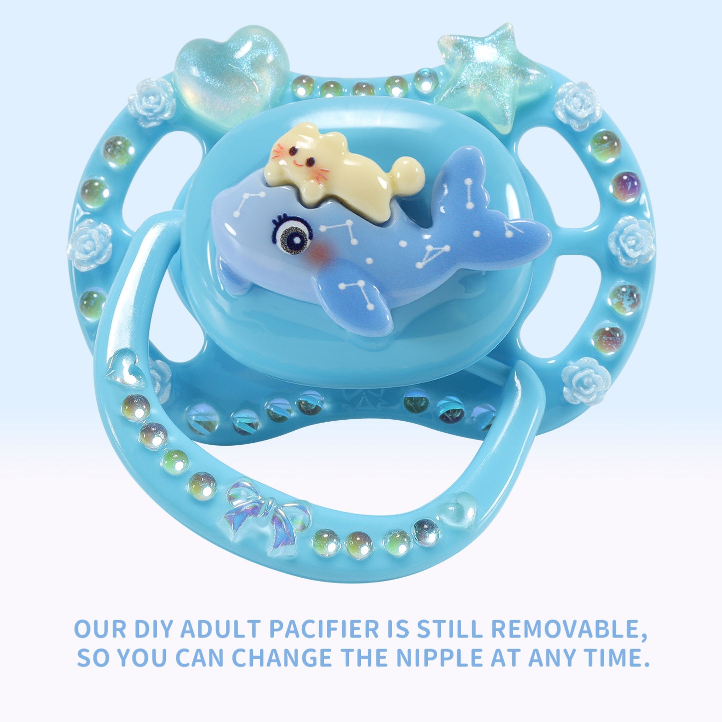 Little Whale Rider Pacifier