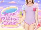 Macaron Series Onesie-Purple