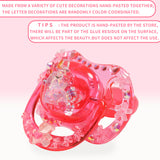 Crystal Pacifier - Pink Unicorn