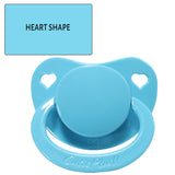 1pc Adult Pacifier Blue + 1 Extra Clear Nipple