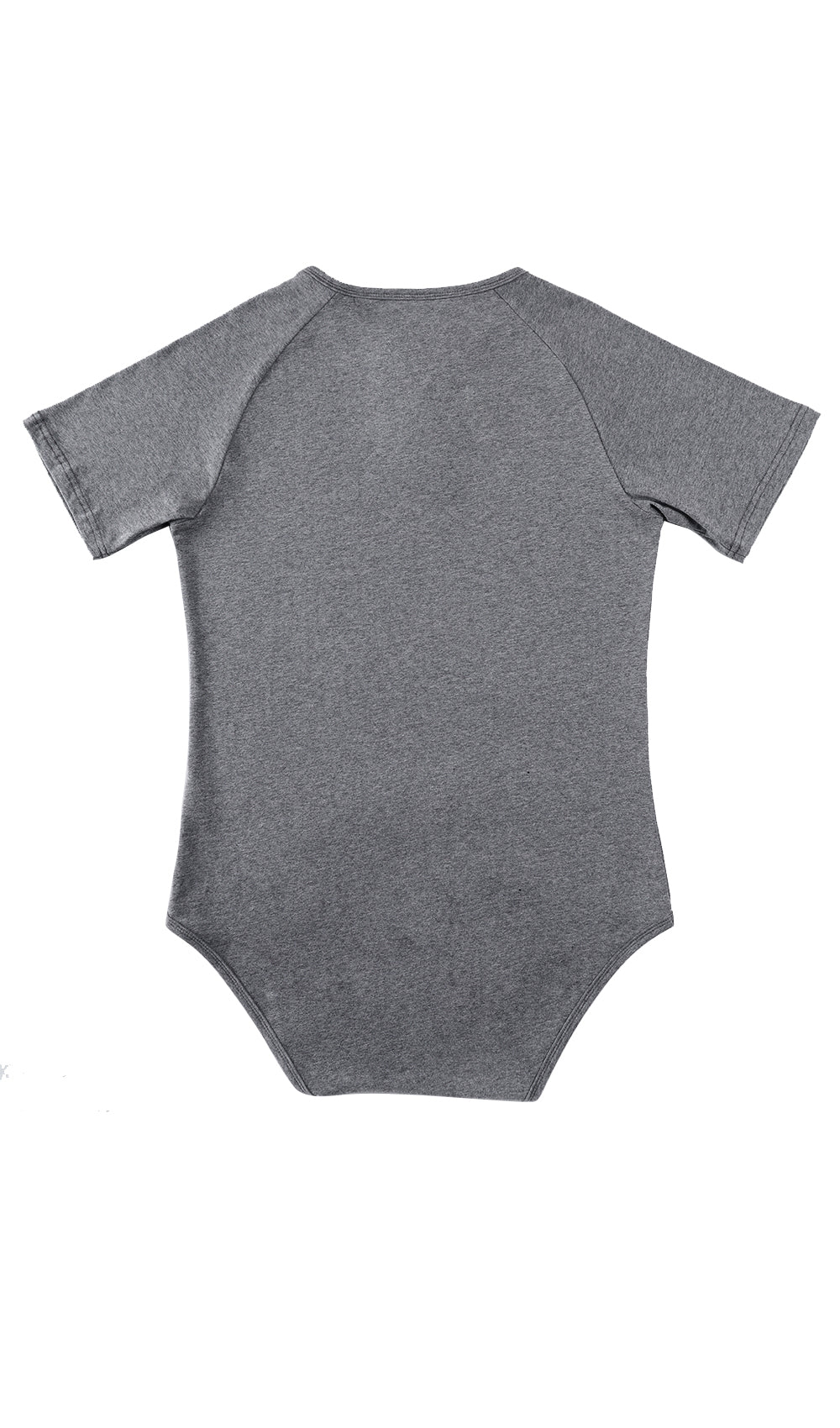 Basic slimming onesie for men-gray