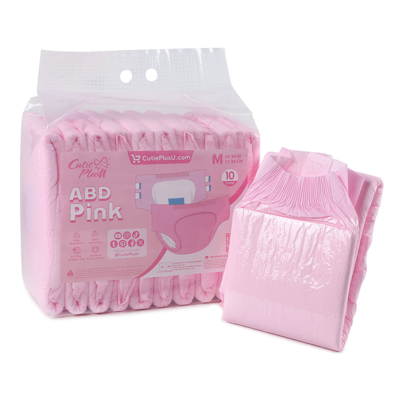 Adult Diaper-ABD Pink