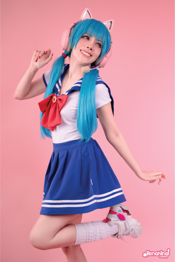 Magical Sailor Skirt Set-Blue
