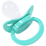 1pc Adult Pacifier Green + 1 Extra Clear Nipple