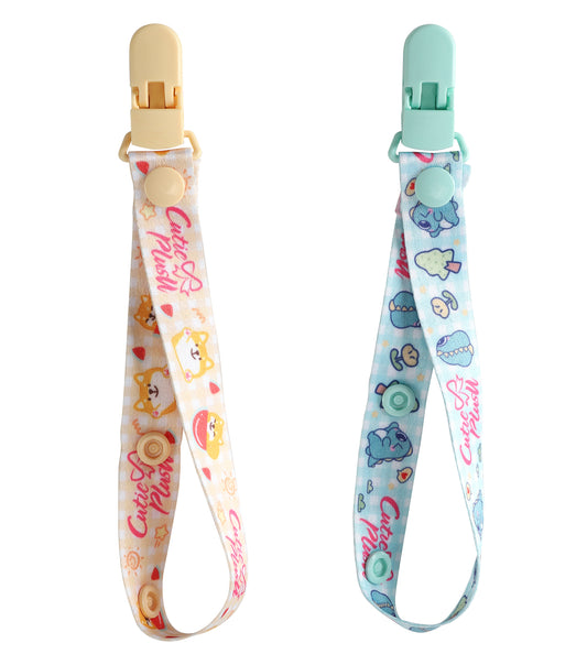 Adult Pacifier Clip 2 Pack-Pet Series