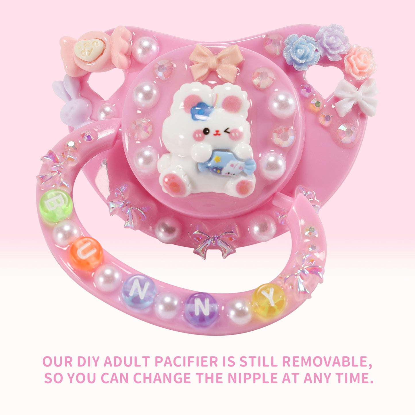 Candy Rabbit Pacifier