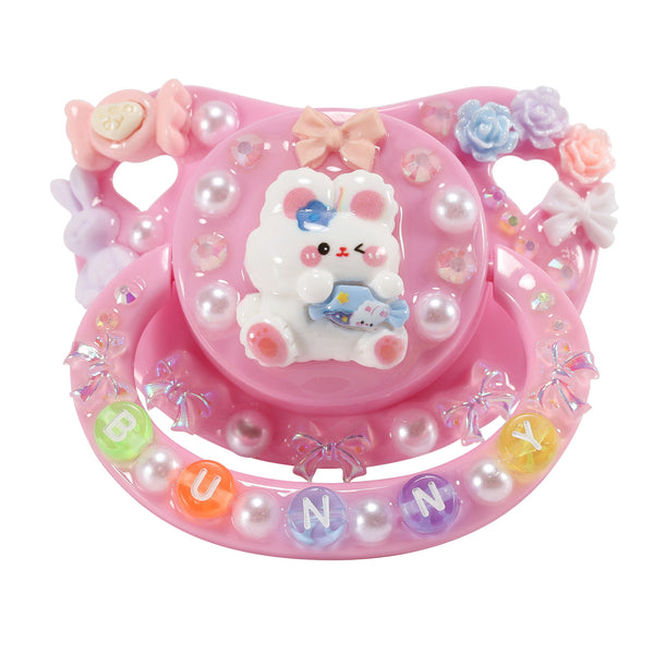 adult pacifier single pack-Candy Rabbit