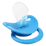 1pc Adult Pacifier Dark Blue + 1 Extra Clear Nipple