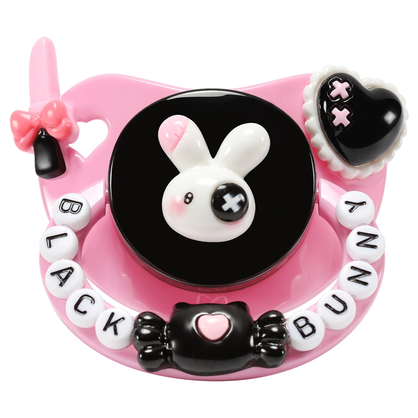 Black Bunny Pacifier