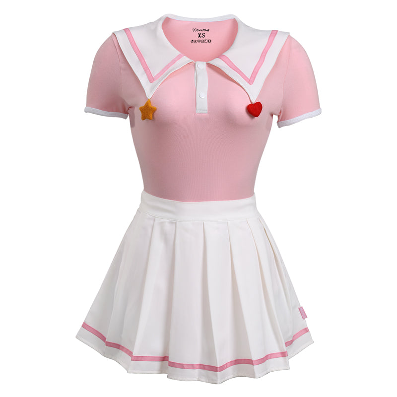 Goodnight Skirt Set-Pink