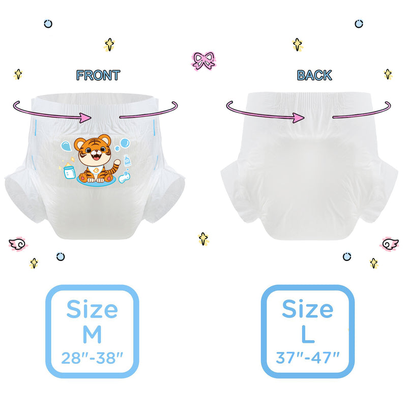 Baby Tiger-Adult Diaper-3pcs