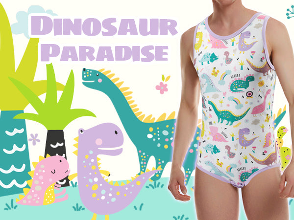 Dinosaur world onesie for Men