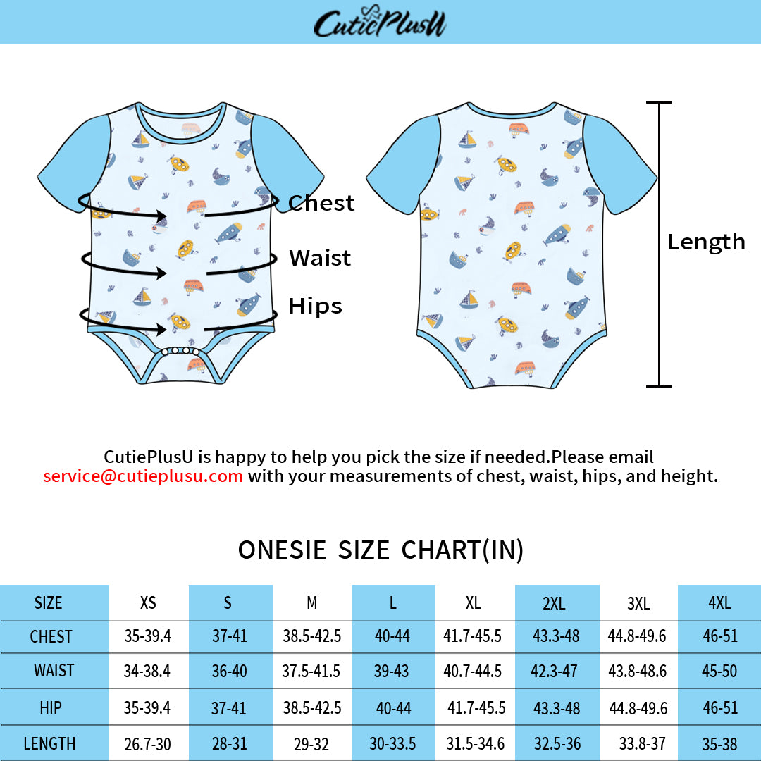 Cute Boat Onesie for Men